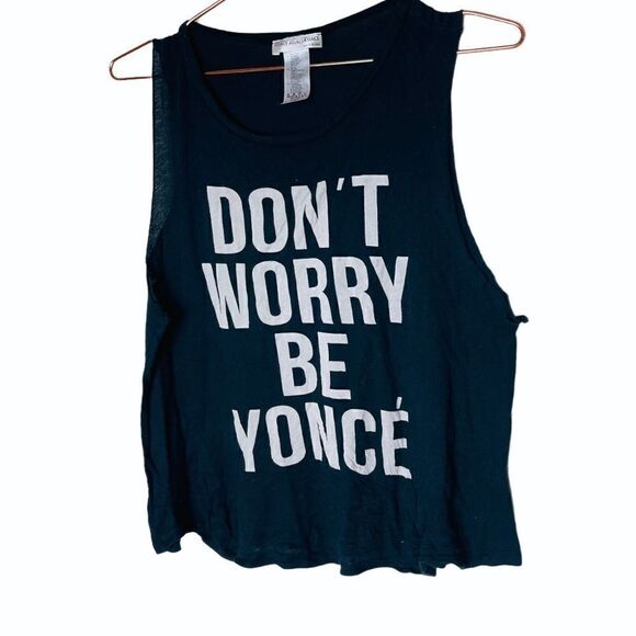 GUC A’gaci Black Graphic Yonce Muscle Tank S - Picture 1 of 6